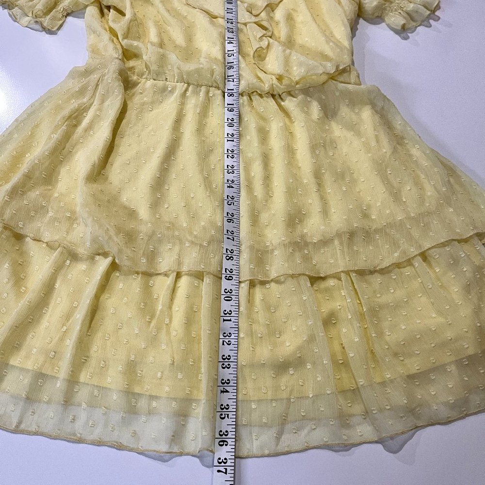 H&M Yellow Ruffle Dress - Picture 9 of 10